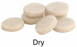 .30/.31 caliber revolver Wool Wad,
bag of 100 dry felt wads